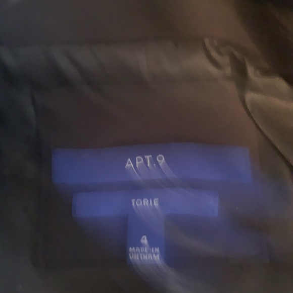 Apt 9 black blazer size 4 - Picture 3 of 4